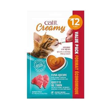 Catit Creamy Lickable Cat Treat - Healthy Hydrating Treats