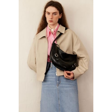 LA FESTIN Leather Large Shoulder Bag for Women