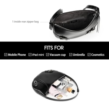 LA FESTIN Leather Large Shoulder Bag for Women