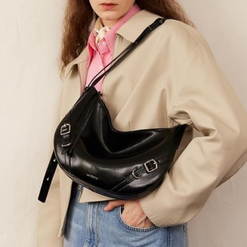 LA FESTIN Leather Large Shoulder Bag for Women