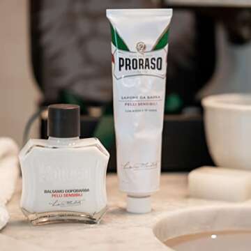 Proraso Shaving Cream, Sensitive Skin, 5.2 Oz, 1 Count