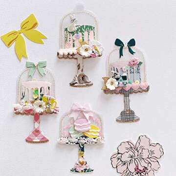 Cutting Dies Cut Metal Scrapbooking Stencils Die for DIY Embossing Photo Album Decorative DIY Paper ...