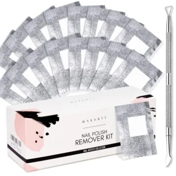 Markartt Nail Polish Remover Foil Wraps 200ct for Easy Use
