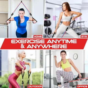 Versatile RENRANRING Resistance Bands Set for Home Workouts