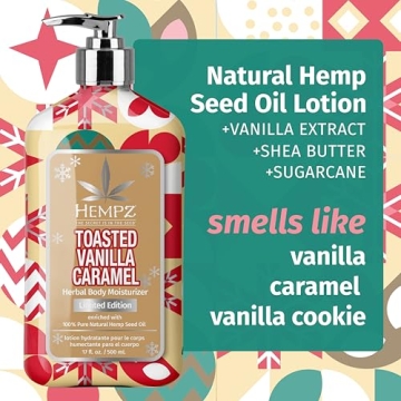Hempz Toasted Vanilla Caramel Body Lotion for All