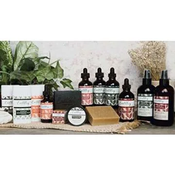 Earthley Elderberry Herbal Extract, Made with 100% Organic Ingredients, Concentrated Formula, Supporting Herbs, Gluten-Free, Soy-Free, Corn-Free, No Added Sugars or Colors (4oz, Regular)