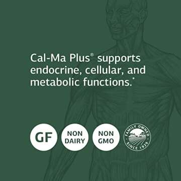 Standard Process Cal-Ma Plus - Supports Calcium Levels Naturally