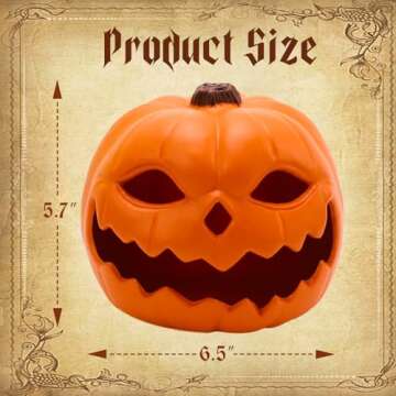 Floating LED Pumpkins - Magical Halloween Decorations