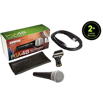 Shure PGA48 Dynamic Microphone for Vocal Performance