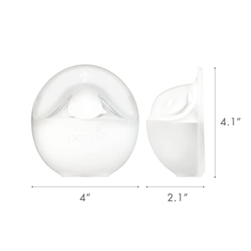 Boon TROVE Silicone Breast Pump - Hands Free Milk Collector
