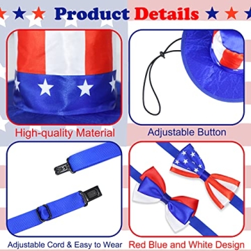 Stylish GOYOSWA Dog 4th of July Outfit for All Breeds