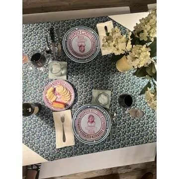 Adonis Pavilion Dessert Plates, 8 Inch, Stylish & Disposable