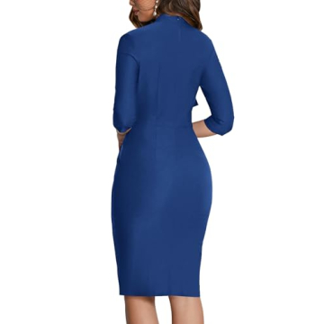Elegant Retro Midi Dress for Parties and Dinners