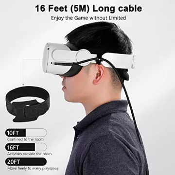 Kuject 16FT Link Cable for Quest 3/2 and Pico Neo 4