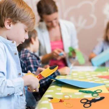 Cute Toddler Scissors 3 Pcs Safety Craft Scissors for Kids