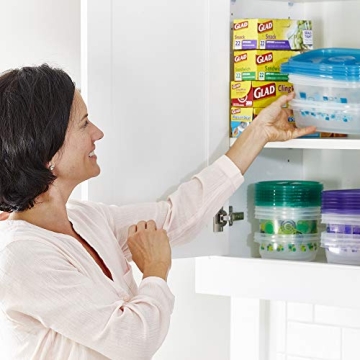 GladWare Rainbow Food Storage Containers 20pc BPA Free Set