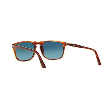 Persol PO3059S Sunglasses Terra Di Siena Blue Polarized