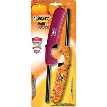 BIC Multi-Purpose Special Edition Autumn Lighter, 2-Pack