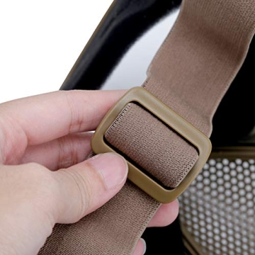 ATAIRSOFT 2 Modes Tactical Airsoft Mask with 3 Lenses