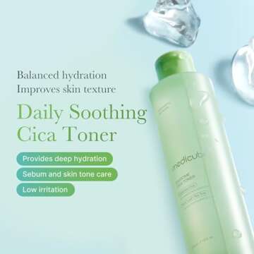 Medicube Exosome CICA Toner | Ultra-Soothing Daily Hydration for All Skin Types, 210ml