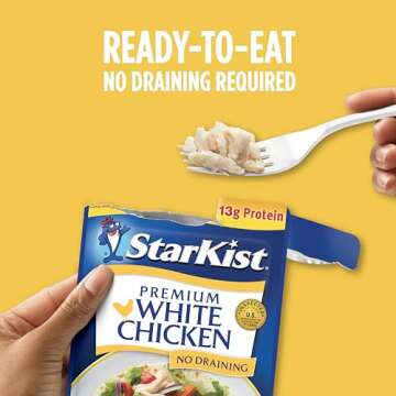StarKist Premium White Chicken - Convenient & Protein-Packed