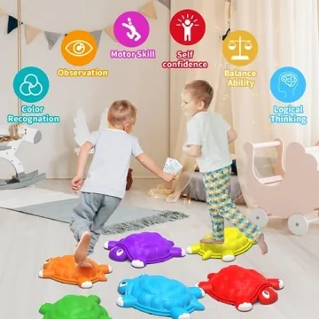 OCHIDO Stepping Stones for Kids Balance Skills