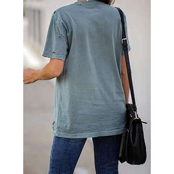 Stylish Vintage Graphic Leopard Print Tees for Women