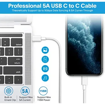 MacBook Pro 118W USB C Fast Charger & Cable