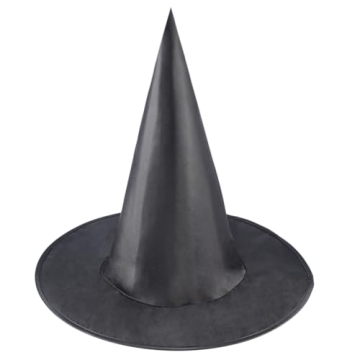 4E's Novelty Black Witch Hat - Witches Hat for Women & Kids Costume Accessories & Hanging Halloween ...