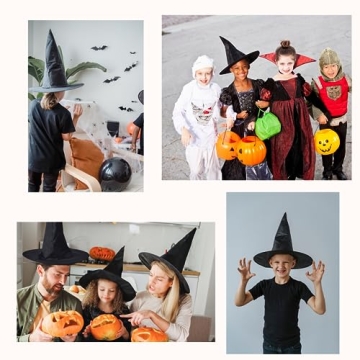 4E's Black Witch Hat - Ultimate Costume & Décor Accessory