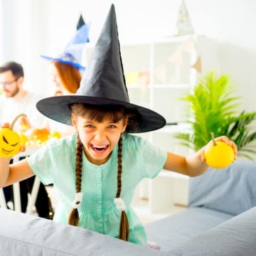 4E's Black Witch Hat - Ultimate Costume & Décor Accessory