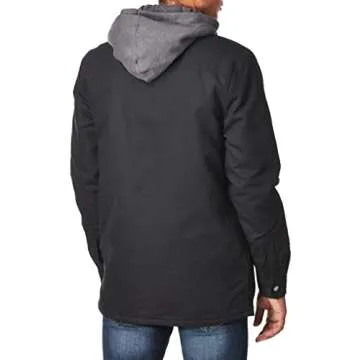 Dickies Fleece Hoodie Duck Shirt Jacket for Men