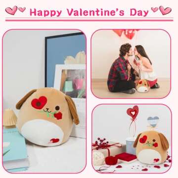 CAGRIKUELI 8-Inch Adorable Dog Plush for Kids and Gifts