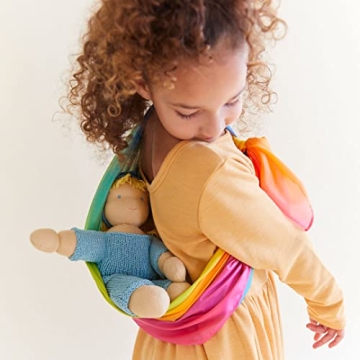 Sarah's Silks Enchanted Rainbow Playsilk for Creative Play