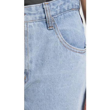 Lioness Women's Horseshoe Jeans - Trendy Two-Tone Style