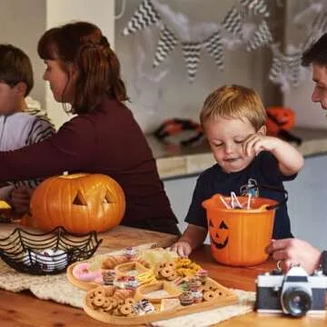 PEUTIER Halloween Charcuterie Board Set for Festive Parties