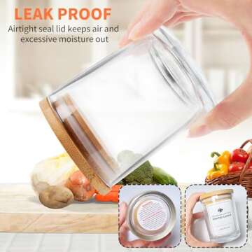 SUPMIND 15 Pack Glass Candle Jars - Eco-friendly & Versatile