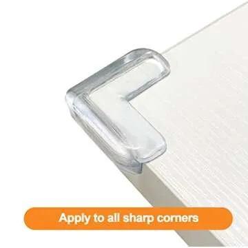HOMREALM Baby Proofing 16 Pack Corner Protector - Safety Bumpers for Children