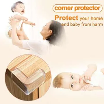 Baby Proofing Corner Protectors - Safety Bumpers 16 Pack