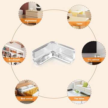 Baby Proofing Corner Protectors - Safety Bumpers 16 Pack