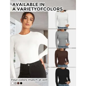 Stylish Buauty Women's Long Sleeve Tunic Top - Comfortable & Chic