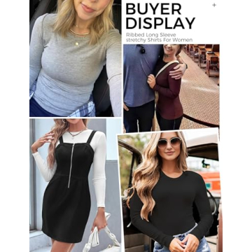 Stylish Buauty Women's Long Sleeve Tunic Top - Comfortable & Chic