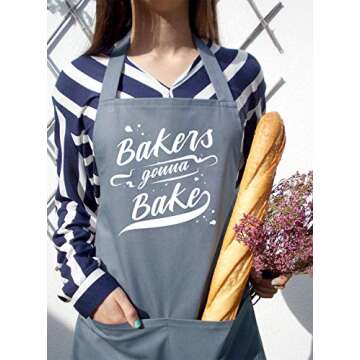 Funny Baking Aprons - Perfect Gift for Bakers and Cooks