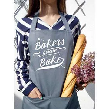 Funny Baking Aprons - Perfect Gift for Bakers and Cooks