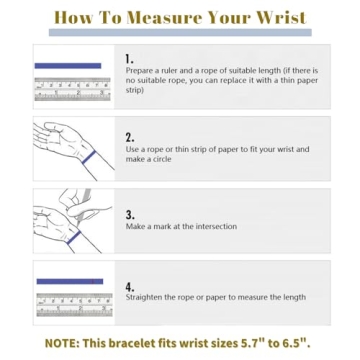 Ropartman Gold Plated Bangle Bracelet for Women