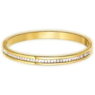 Ropartman Gold Plated Bangle Bracelet for Women