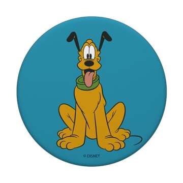 Disney Mickey And Friends Pluto Traditional Portrait PopSockets Standard PopGrip