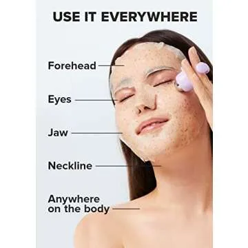 I DEW CARE Rolling with It | Cooling, Depuffing Ice Face Roller, with Cap, Gift, Reusable and Hygenic, Cooling Stick Skincare Tool, Ice Roller for Face, Travel Size, FSC Packaging