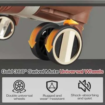 Joyway 5 Piece Expandable Luggage Set with TSA Lock