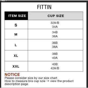 FITTIN Padded Strappy Sports Bra for Women - Sexy Longline Wirefree Sports Bras Workout Yoga Bra Athletic Gym Crop Tops White Medium